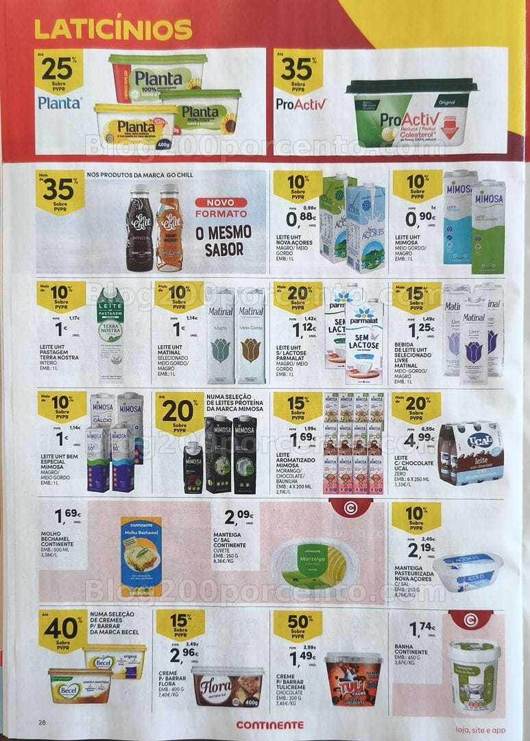 Antevisão Folheto CONTINENTE Promoções de 7 a 13 julho